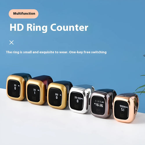 Al-fatiha Zikr electronic prayer counter in multiple colours with digital display screen