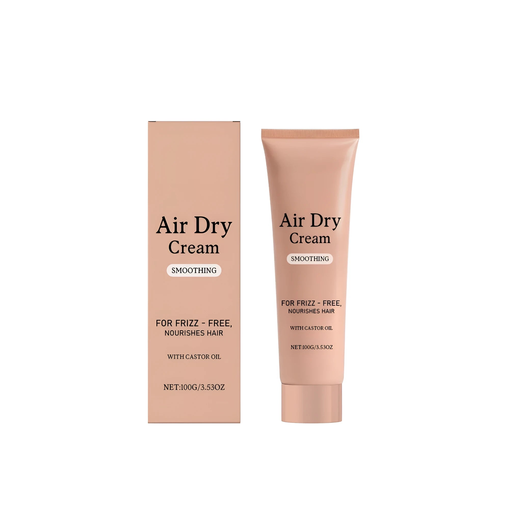 100g tube of hair softening cream with keratin and coconut oil for dry, frizzy hair