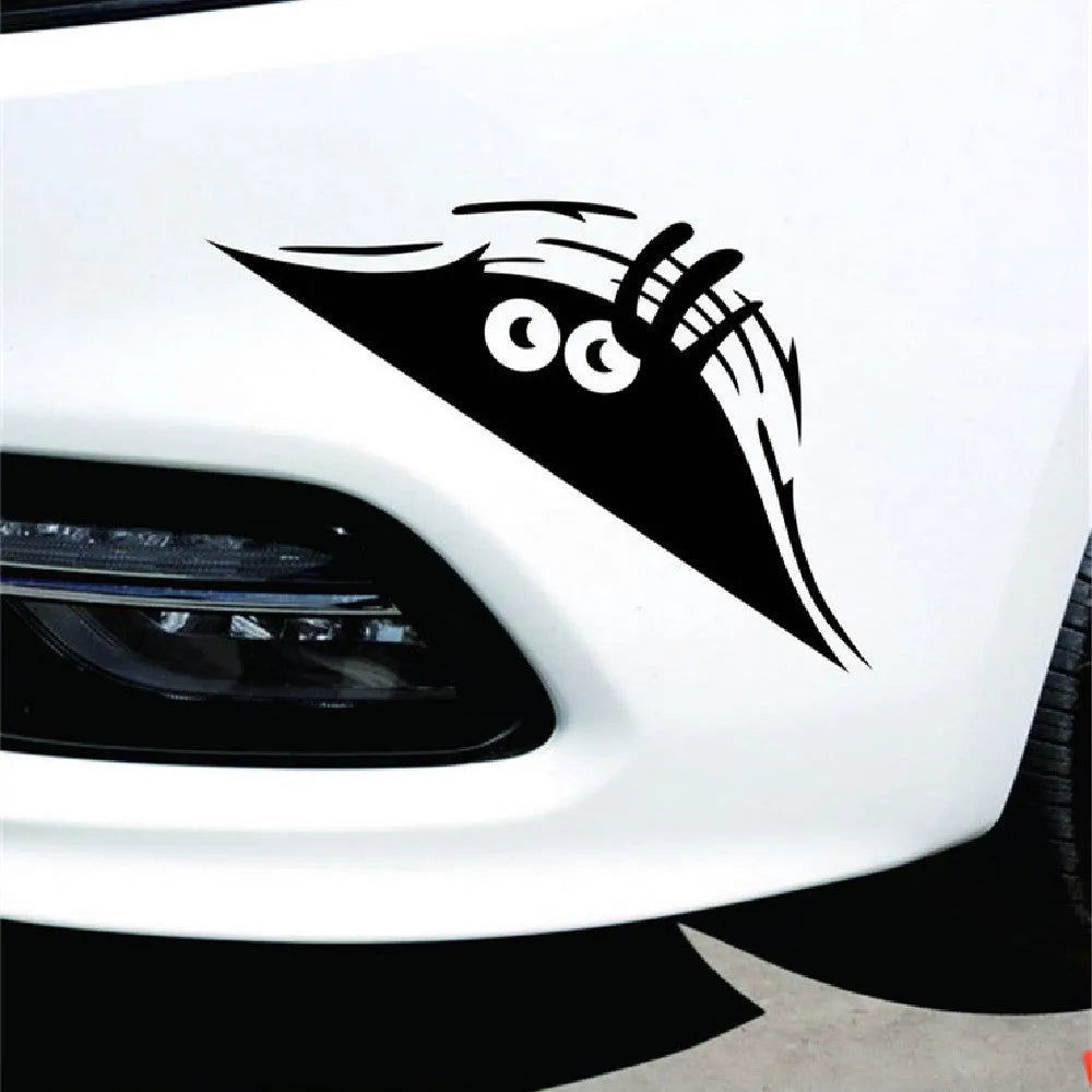 Large 19cm by 7cm self-adhesive body sticker showing a colourful smiley face design