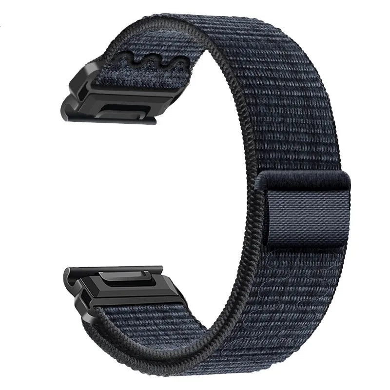 Men Velcro cloth quick release watchband in sporty style, multiple colours available
