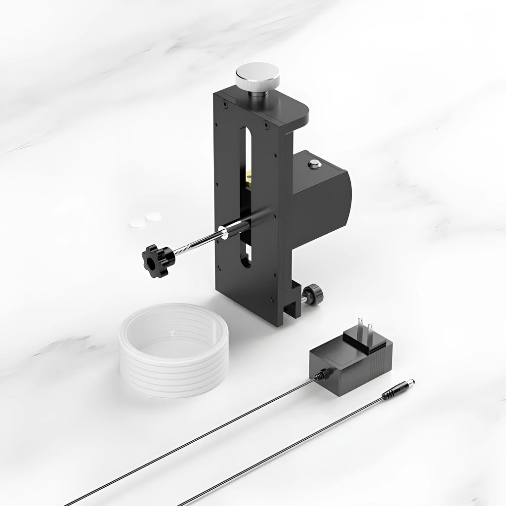 Mini ultrasonic cleaning machine with temperature control display and single slot interior