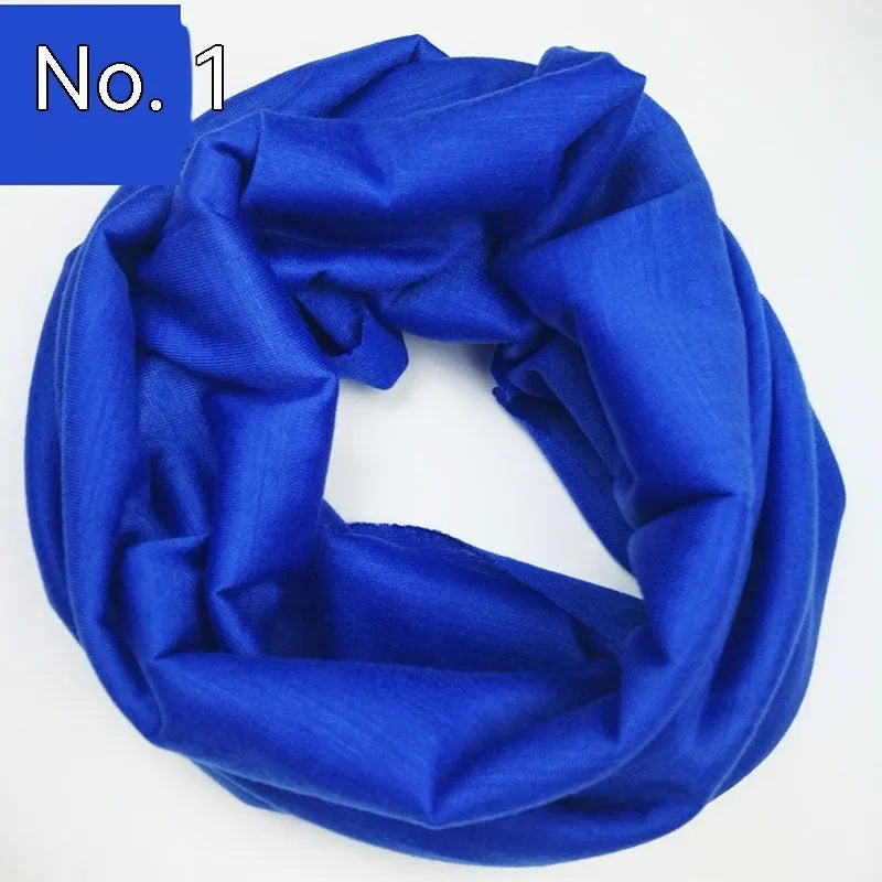 Seamless magic headscarf for outdoor sports in various colour options