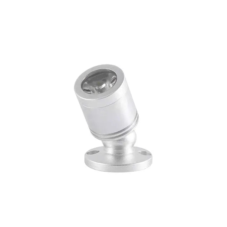 Mini Jewelly surface mounted spotlight aluminium black silver 1W 3W colour options