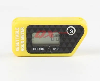 YSDS black waterproof LCD electronic maintenance reminder timer for vehicles and equipment