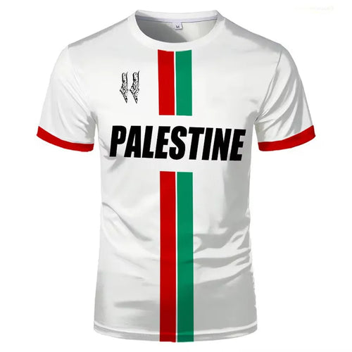 Black 3D printed football T-shirt with stereoscopic pattern and short sleeves