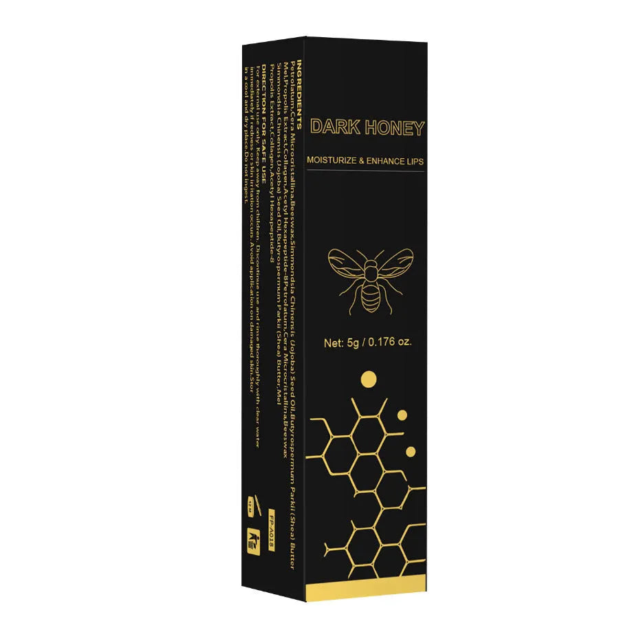 Dark Honey Dark Lipstick 5g in standard cosmetic packaging