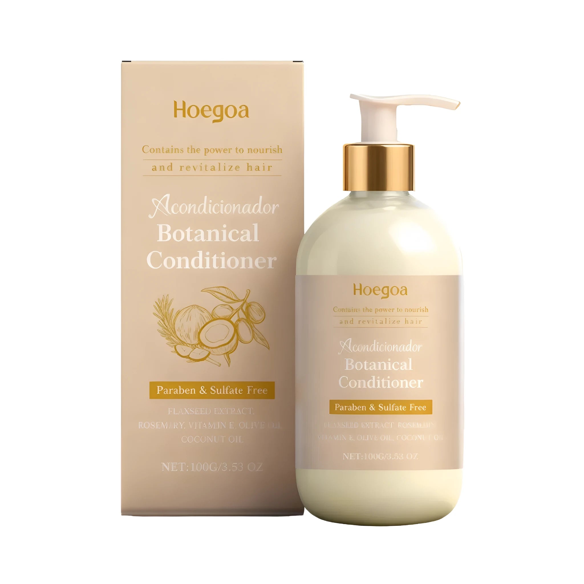 Nourishing and suppling conditioner 100g tube with aloe vera and botanical extracts