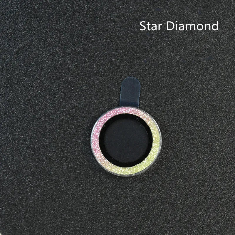 Diamond lens film protector ring made of aluminium alloy and tempered glass for iPhone 12 Pro Max camera