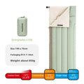 Universal portable outdoor camping sleeping bag 190x75cm with storage bag