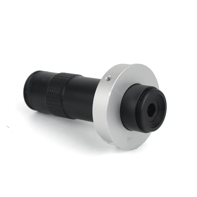 Black industrial camera monocular lens for PCB inspection with 130x magnification