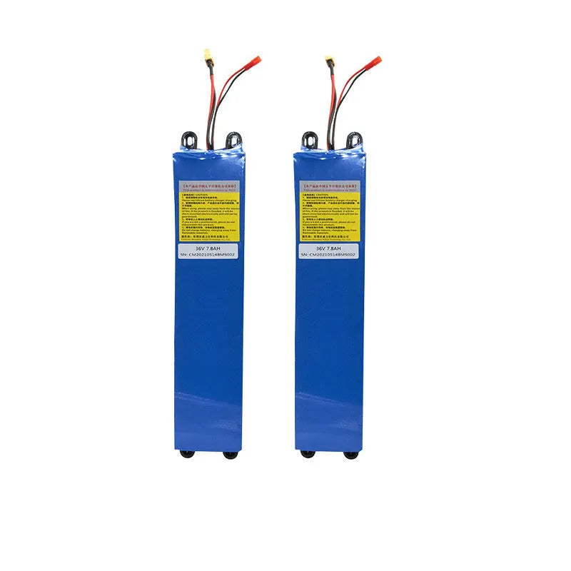 36V electric scooter lithium battery pack with three capacity options