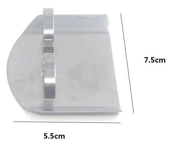 Stainless steel kitchen finger guard for cutting protection with single and double size options