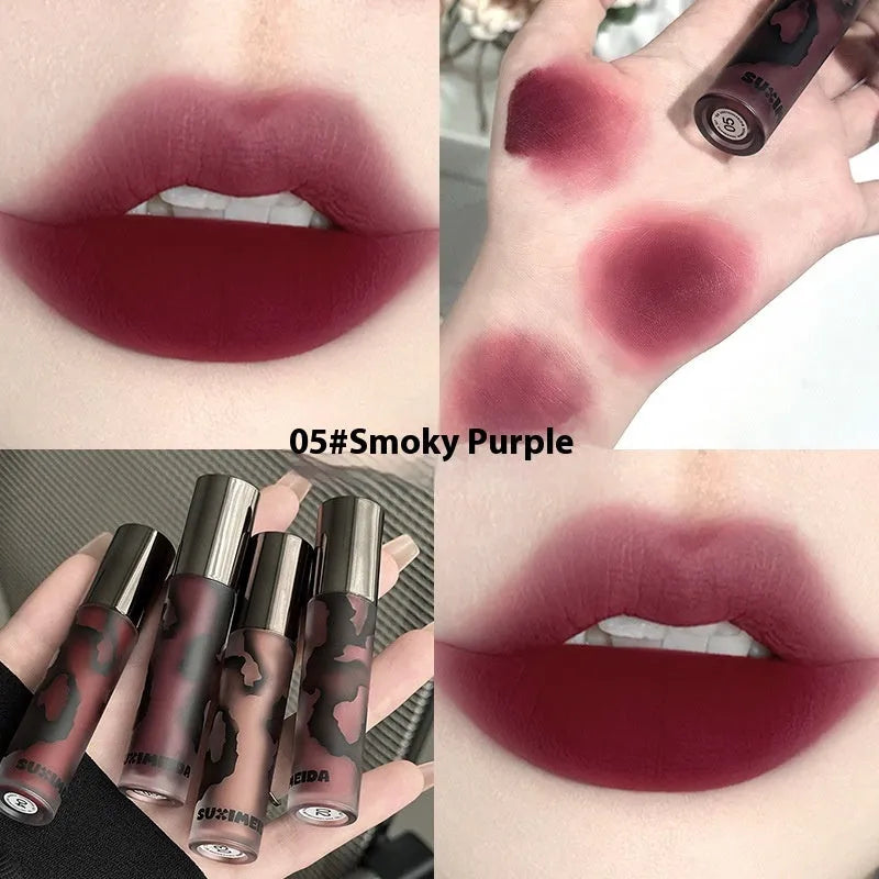 Lava Secret no-stain matte lip mud lipstick in five colour shades