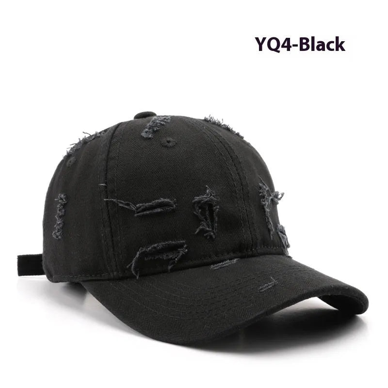 Cotton dome crown baseball hat for women with sun protection, available in multiple colours