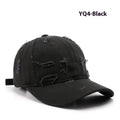Cotton dome crown baseball hat for women with sun protection, available in multiple colours