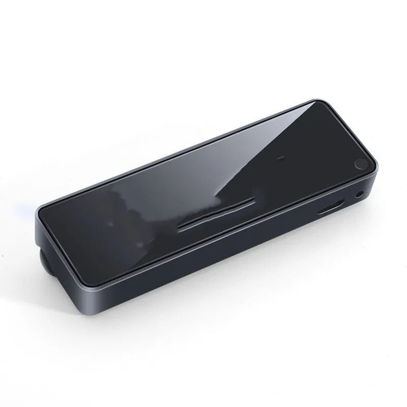 Black automobile aromatherapy air outlet ambience light with LED illumination for car interior
