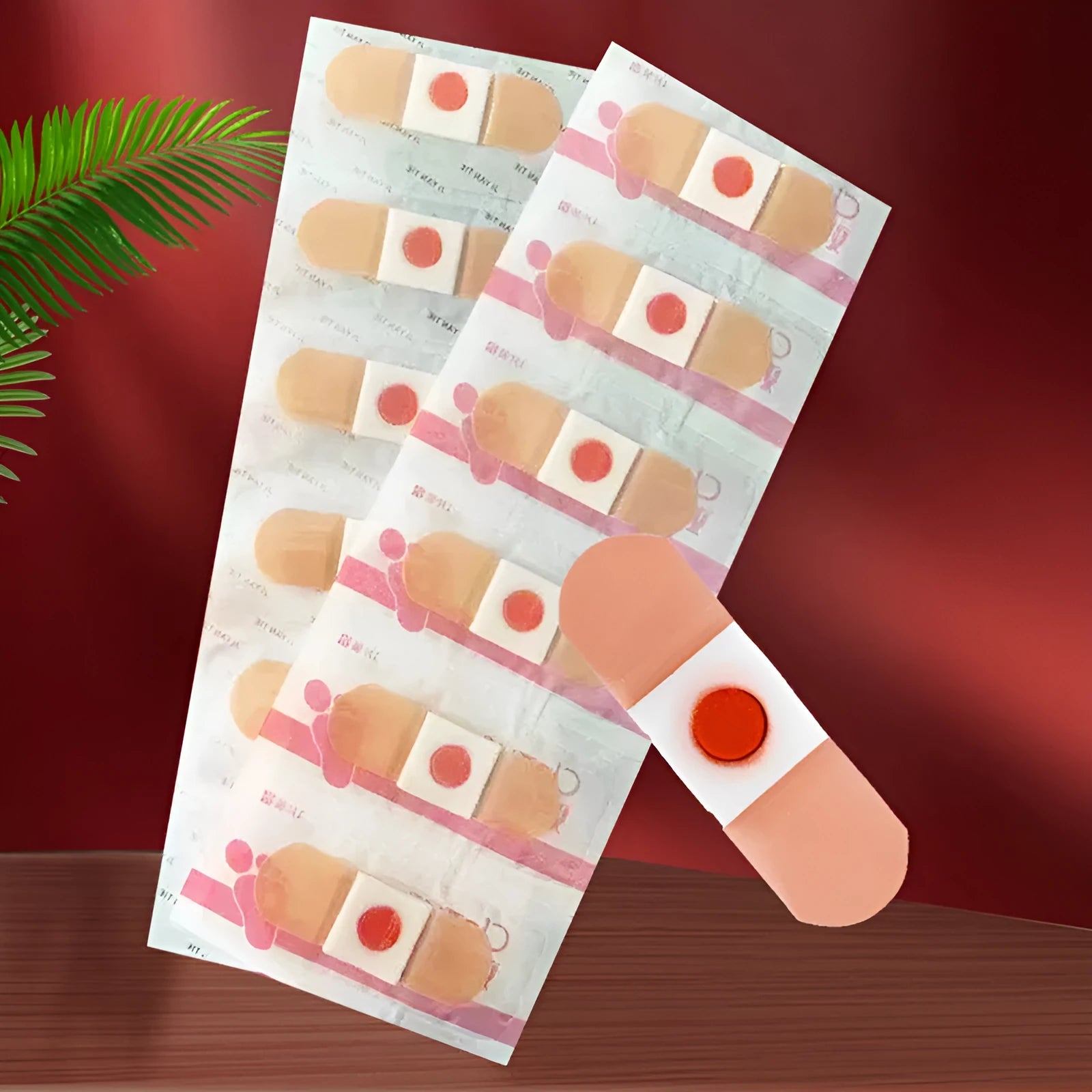 Non-woven corn removal foot adhesive bandage for sports and running activities