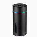 Aluminium car humidifier with essential oil diffuser function and colourful LED night light