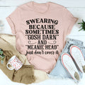 Straight fit casual couple T-shirt in polyester with printing on solid colour base