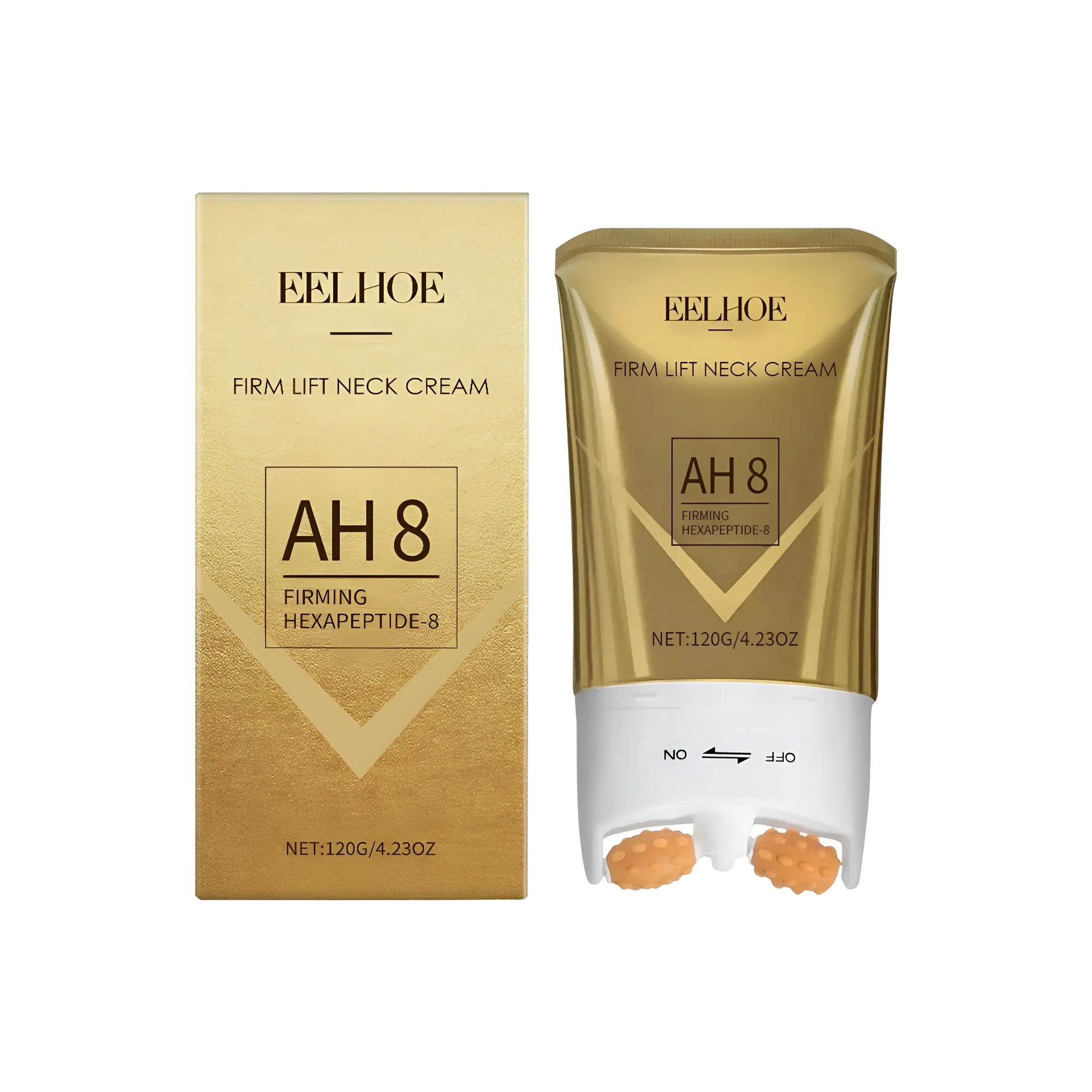 120g firm lift neck cream container with anti-aging formula for neck skin