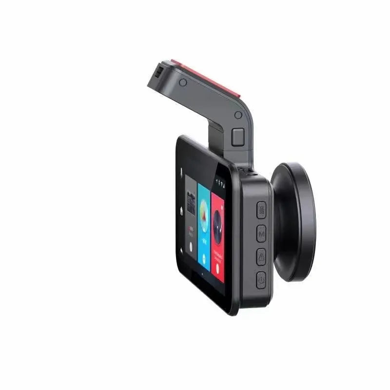 3-inch car DVR dash cam with dual lens system for front and rear recording