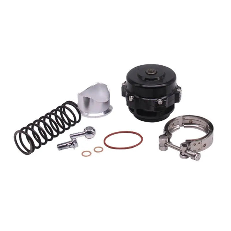 50mm diameter aluminium alloy automotive turbo blowdown valve in six colour options