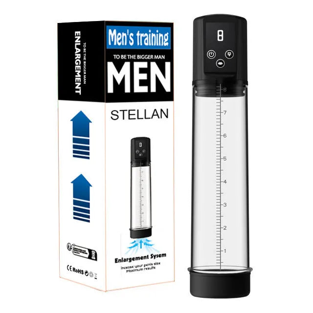 Men's airplane bottle penile exercise device with electric pump in diqiao colour
