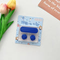 Cartoon magnetic protection data cable fixer in plastic construction for desktop magnetic hubs