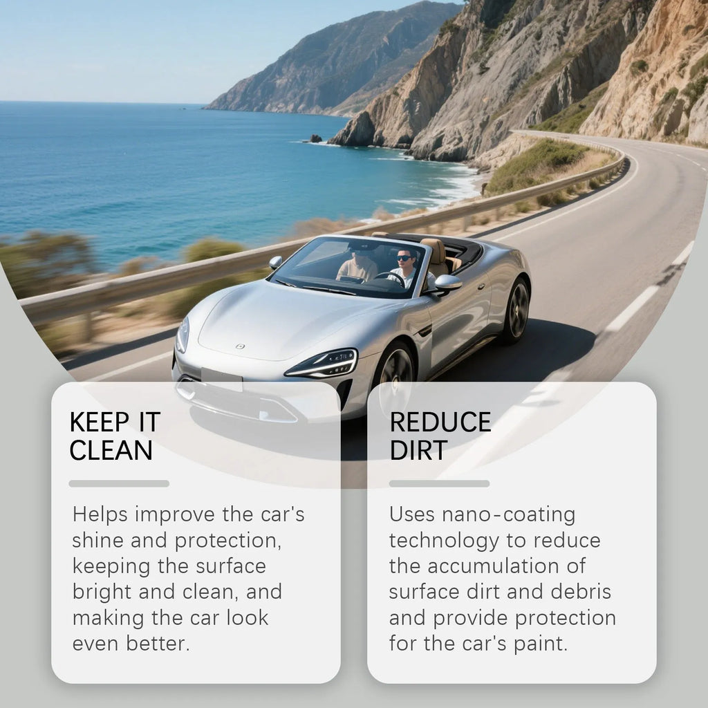 120ml ceramic coating spray bottle for surface protection and gloss maintenance