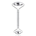 Stainless steel facial massage roller and scraping board set with heart-shaped eye tool