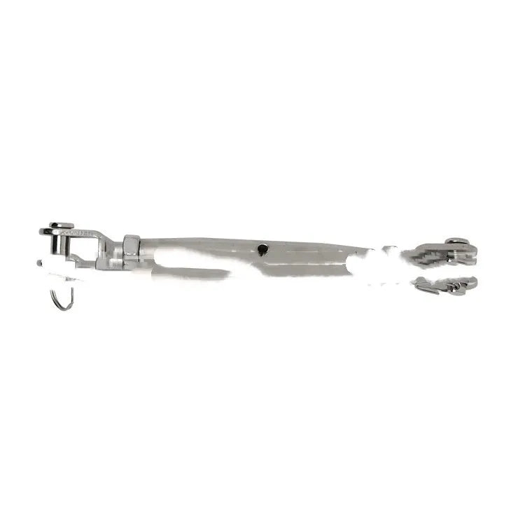 XYL Ziptreck Suit 10 metre zipline pulley system with handle and safety components