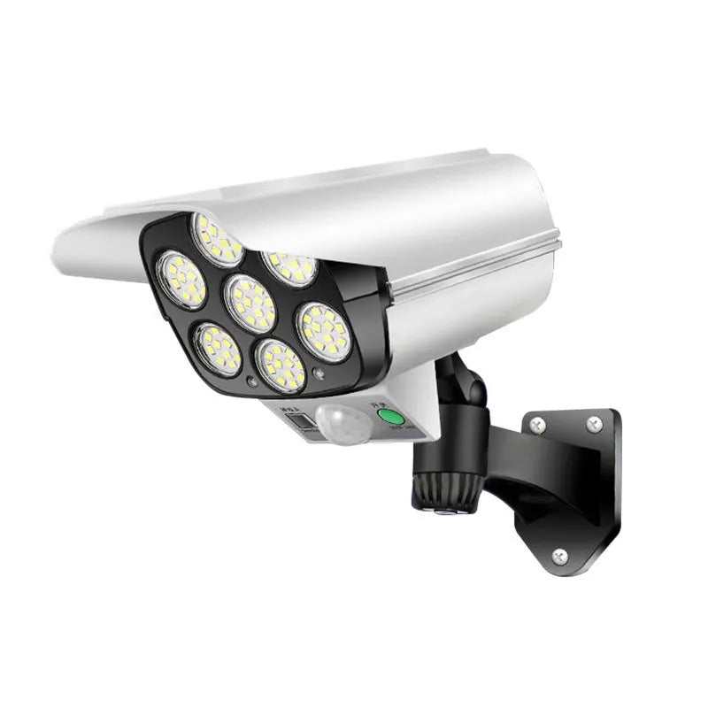 Solar simulation monitor lamp for outdoor courtyard and wall lighting with waterproof LED induction technology