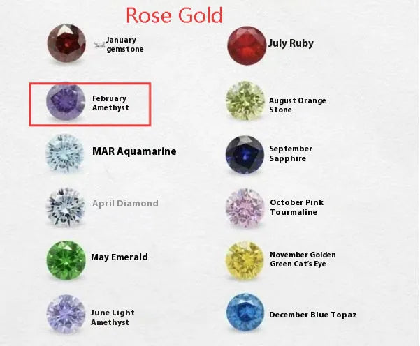 Titanium steel zodiac birthstone necklace with monthly pendant and zircon stone on princess chain
