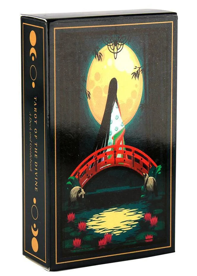 English Tarot Oracle Card set on coated paper, multiple colour options, for youth ages 7-35 community use.