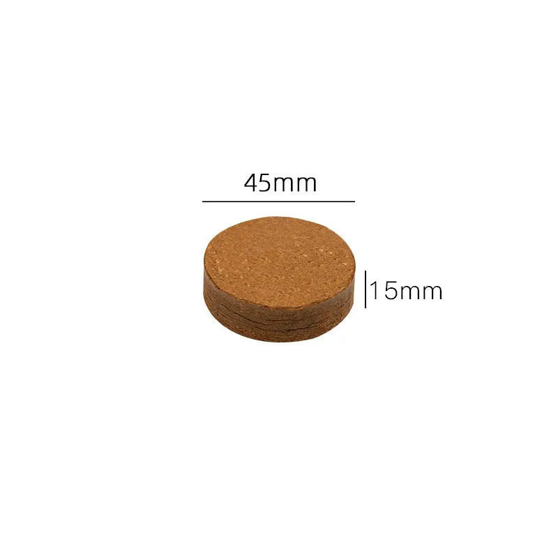 Nutrient soil medium blocks for vegetable planting with eight size specifications and 500% water absorption
