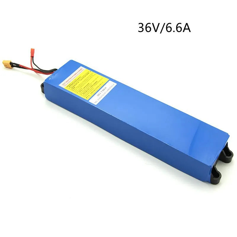 36V electric scooter lithium battery pack with three capacity options