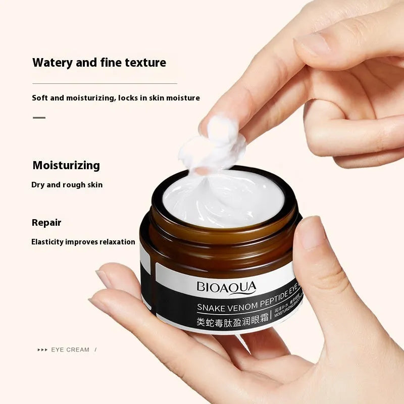 30g peptide firming eye cream in packaging for dark circle improvement