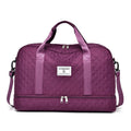 Oxford cloth leisure travel bag with 36-55L capacity in a street style design, shown in a selected colour.