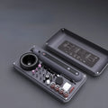 Mini electric polishing and cutting machine set with lithium battery showing compact design