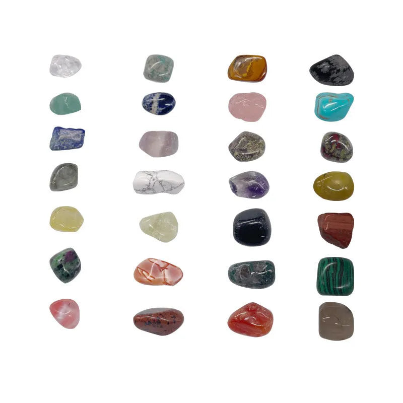 Christmas Advent calendar blind box with rough stone crystal mine toy