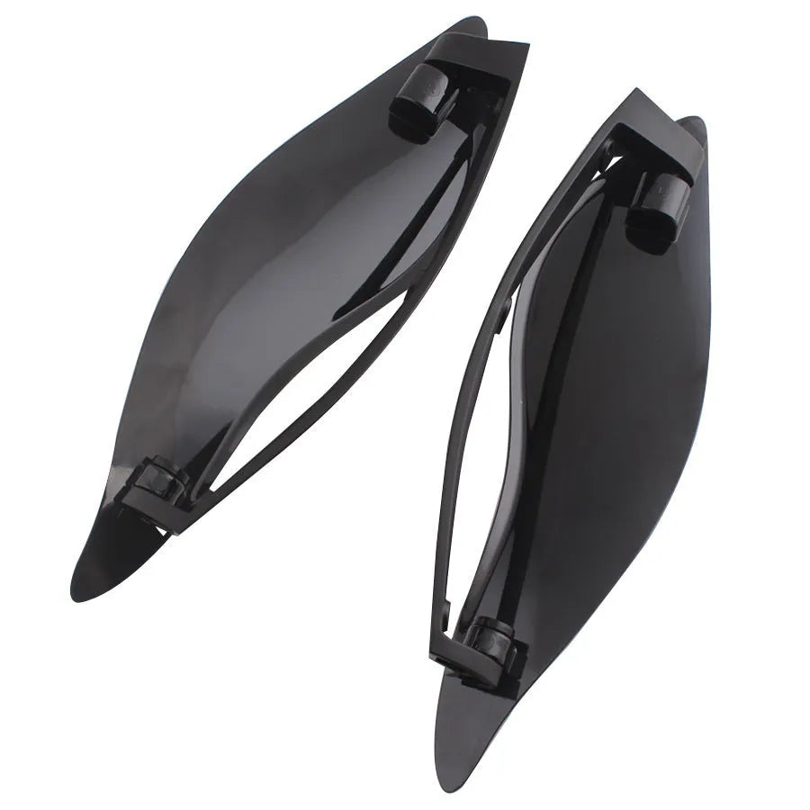 Harley Davidson three-wheel motorcycle windshield side wing kit in ABS plastic