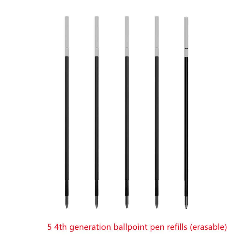 Loose leaf refill paper for spiral notebooks with 64 pages and metal pen refills