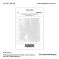 Today's Happy Series non-adhesive message notes pad in A5 size with colourful cover.
