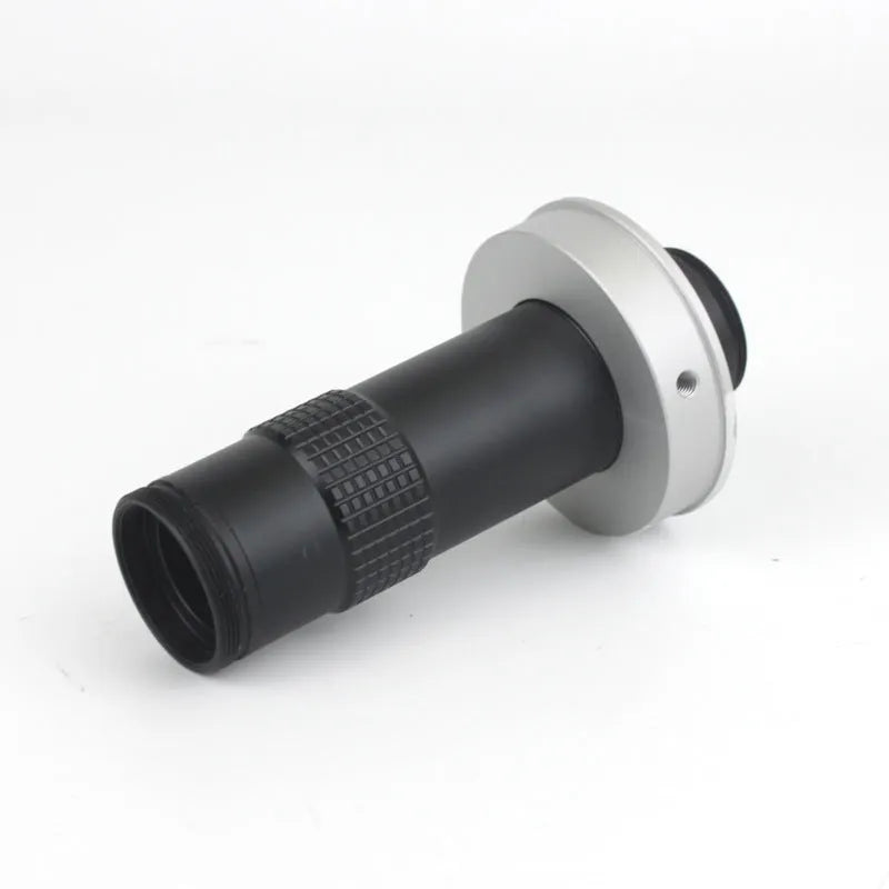 Black industrial camera monocular lens for PCB inspection with 130x magnification