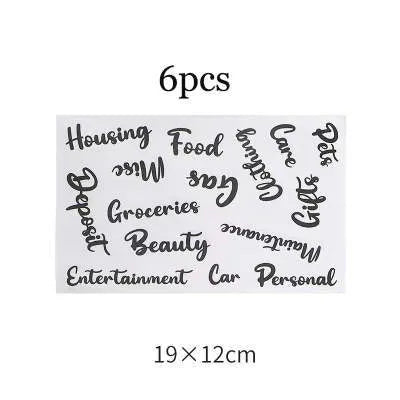 Handwritten labels and adhesive stickers with grid patterns on paper material