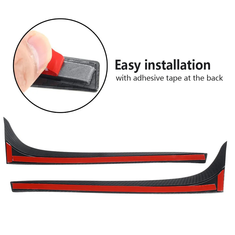 Glossy black rear window spoiler wing for Volkswagen Golf 7 MK7 with ABS construction