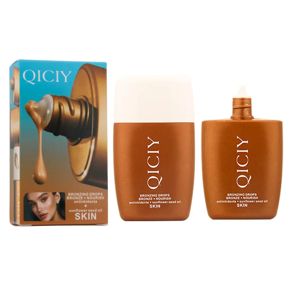 30ml face and body highlighting cream contour liquid bottle in four colour options
