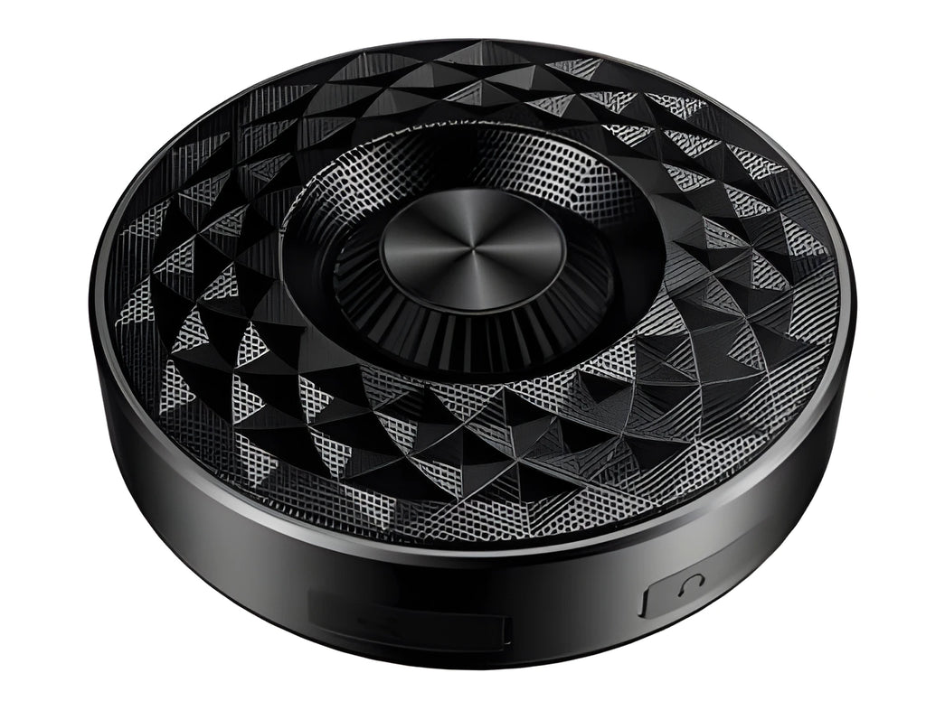 Mini Bluetooth wireless speaker in black, orange, or silvery white colours