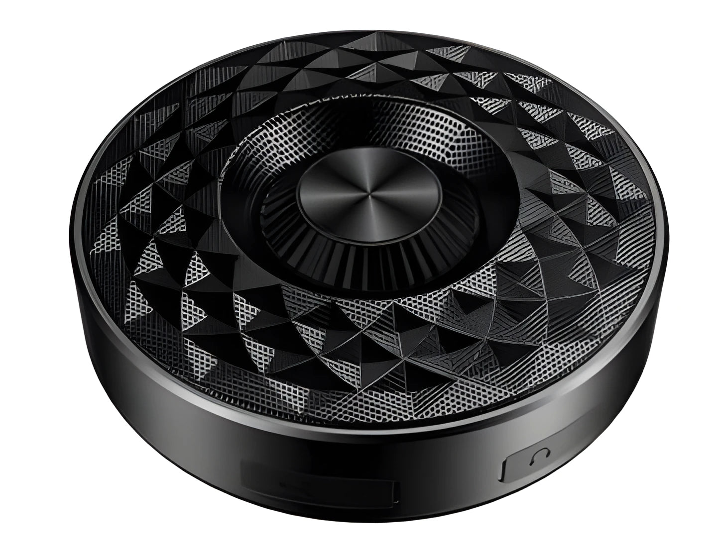 Mini Bluetooth wireless speaker in black, orange, or silvery white colours