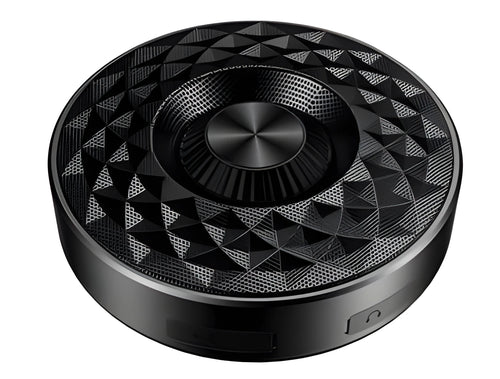 Mini Bluetooth wireless speaker in black, orange, or silvery white colours